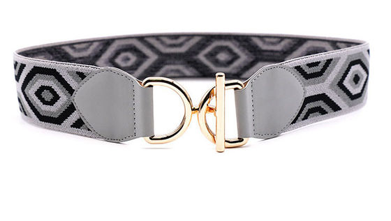 Lady Dress Fabric Woven Belt